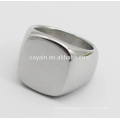 High Polished Smooth Plain Factory Custom Stainless Steel Ring